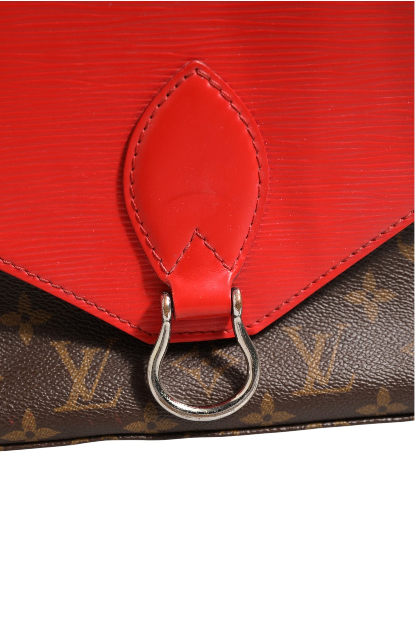 Louis Vuitton Brown Shoulder Bag for Women side view