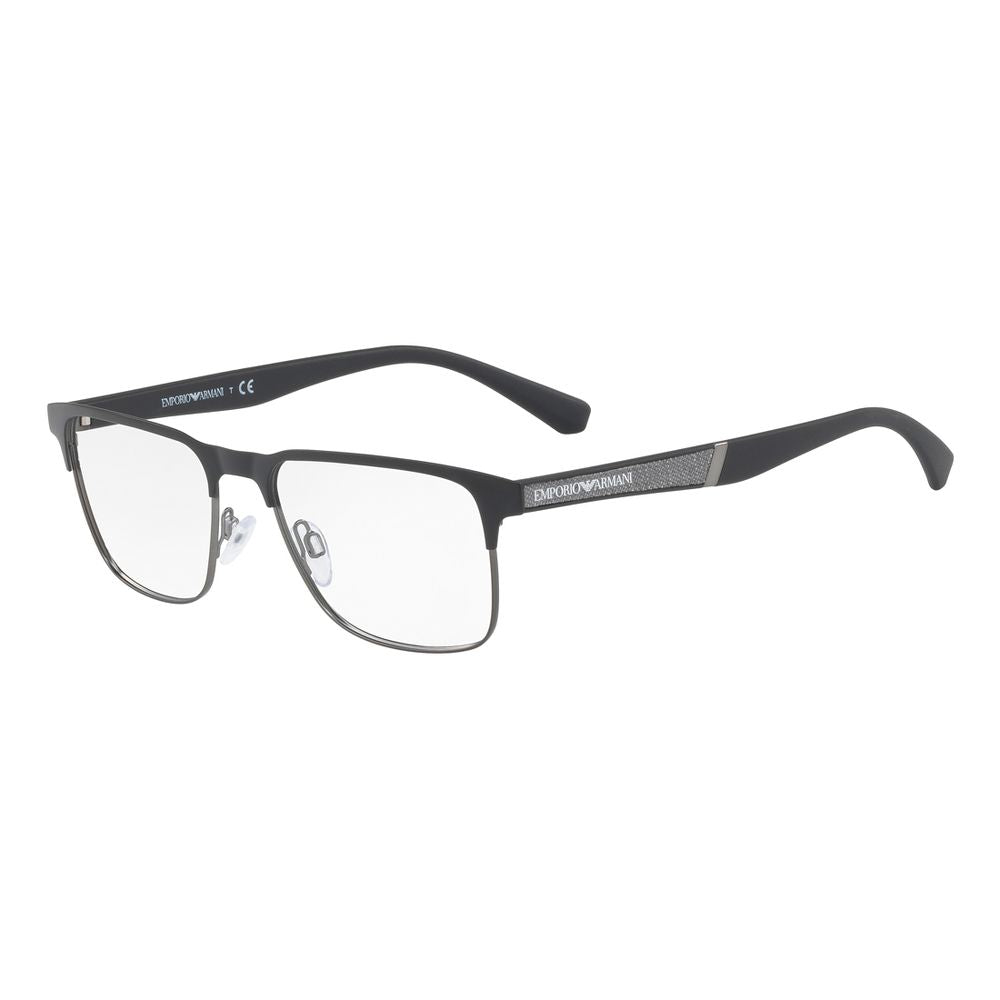 Lunettes (Monture) Emporio Armani en métal noir