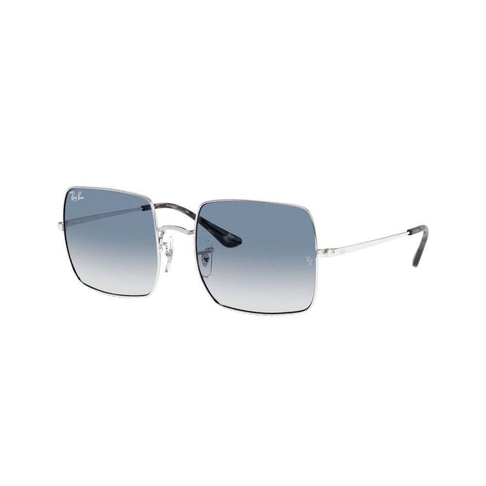 Lunettes de soleil Ray-Ban bicolores en métal