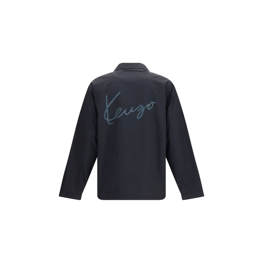 Veste en coton noir Kenzo