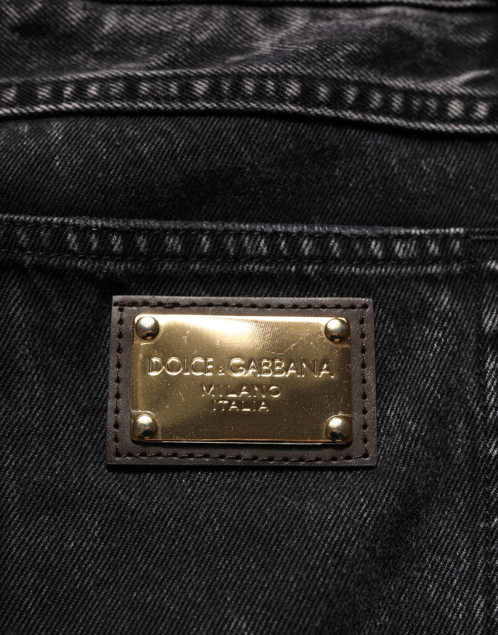 Dolce & Gabbana Black Jeans for Men additional view