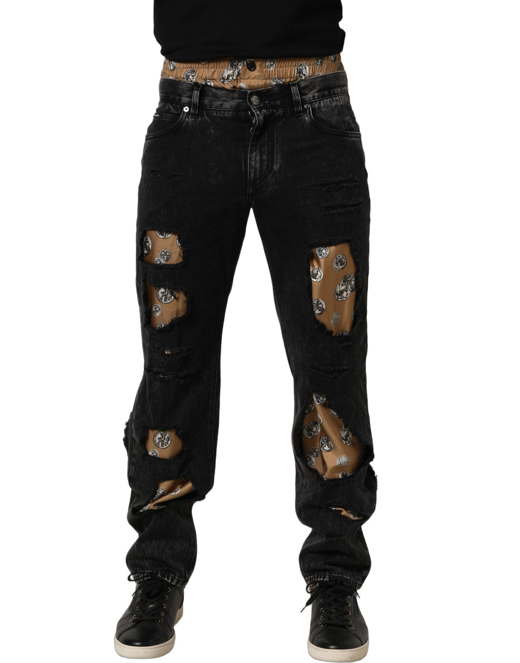 Dolce & Gabbana Black Jeans for Men alternate view