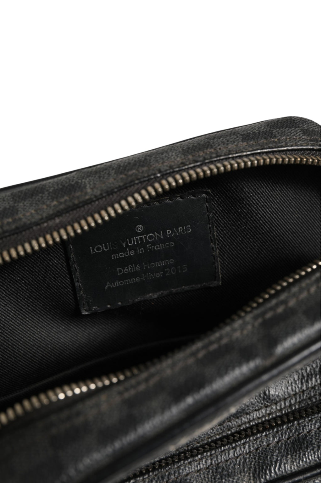 Sac à bandoulière Louis Vuitton Black Damier Graphite Toile Amazon Christopher Nemeth