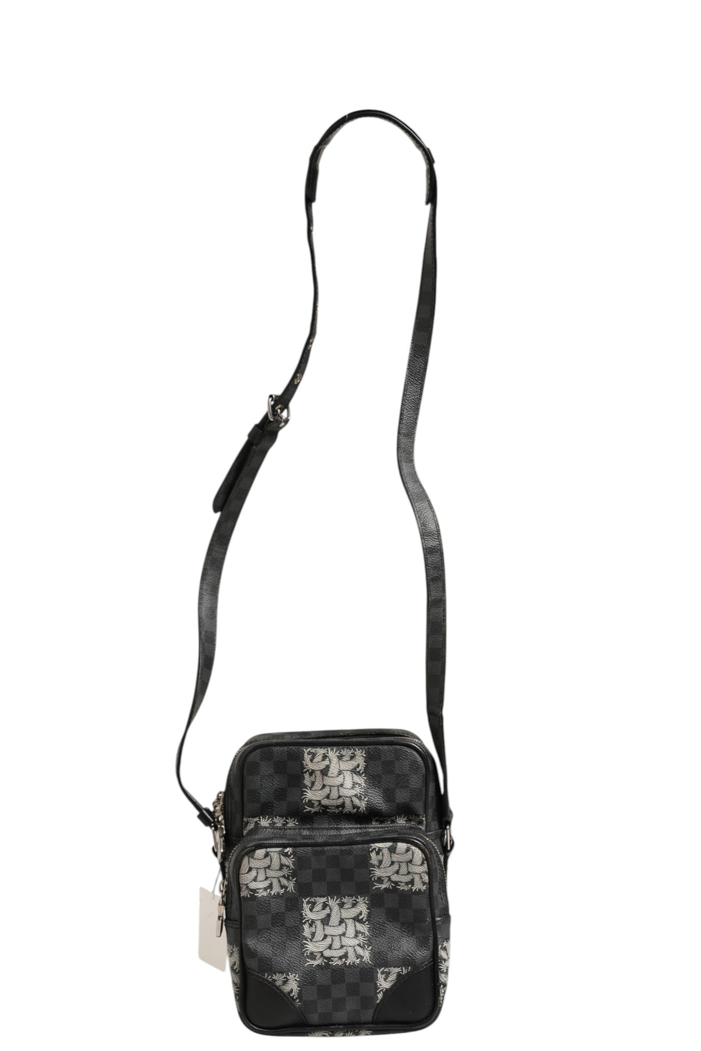 Sac à bandoulière Louis Vuitton Black Damier Graphite Toile Amazon Christopher Nemeth