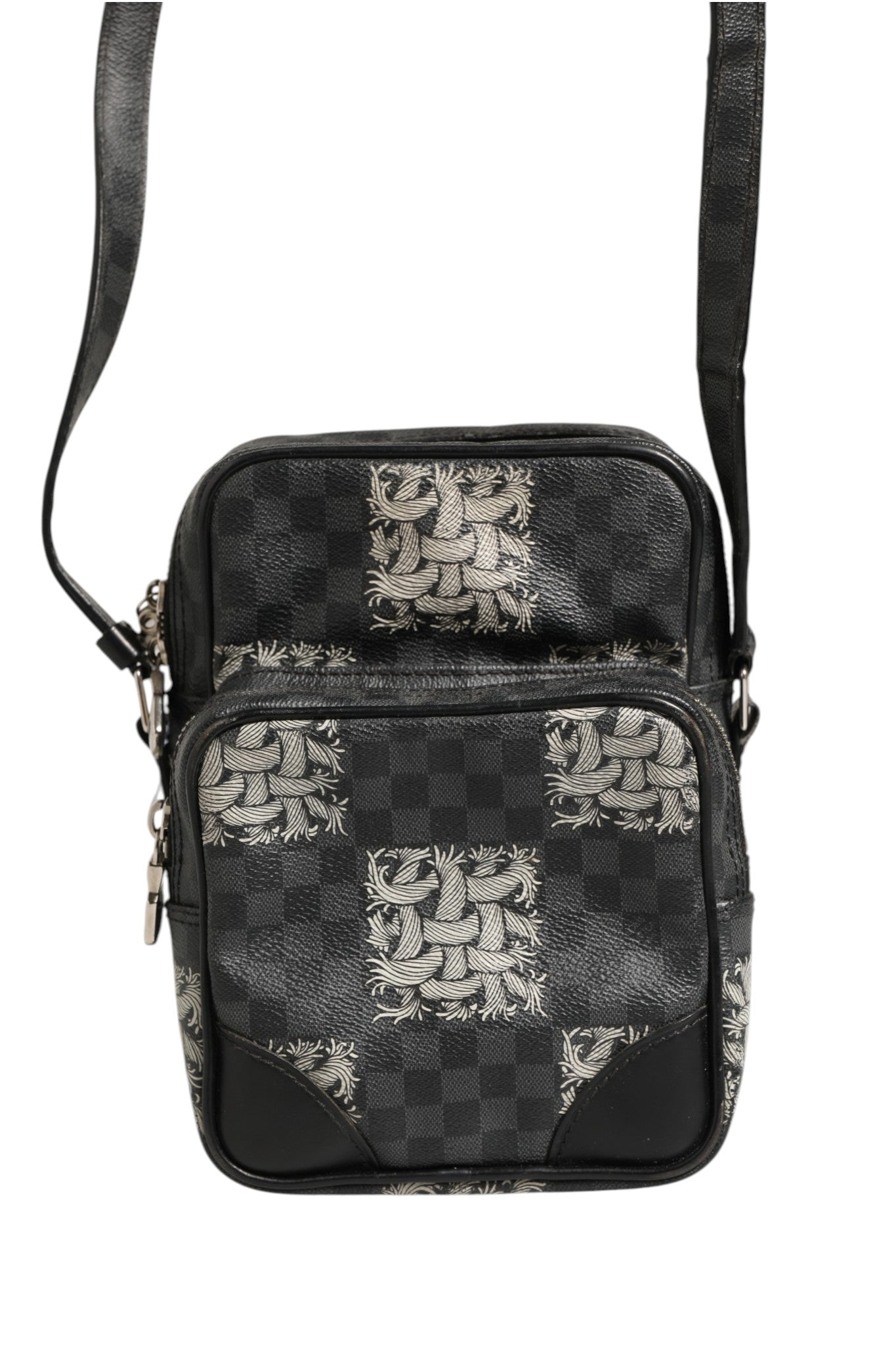 Sac à bandoulière Louis Vuitton Black Damier Graphite Toile Amazon Christopher Nemeth