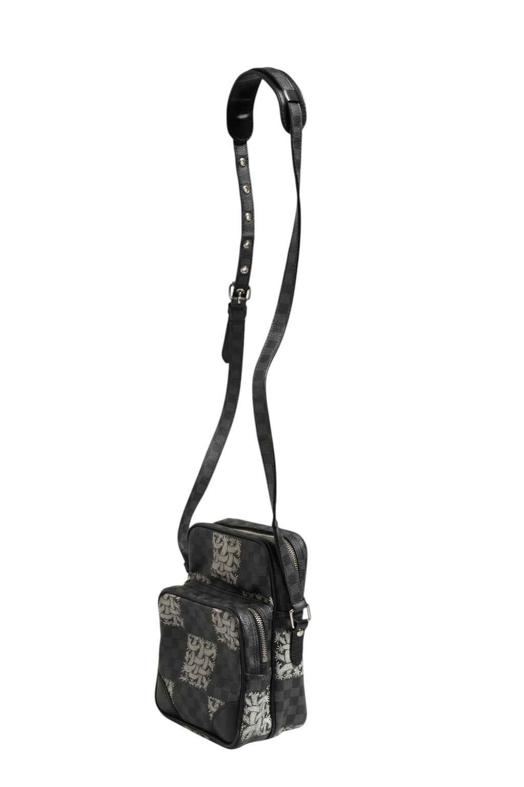 Sac à bandoulière Louis Vuitton Black Damier Graphite Toile Amazon Christopher Nemeth