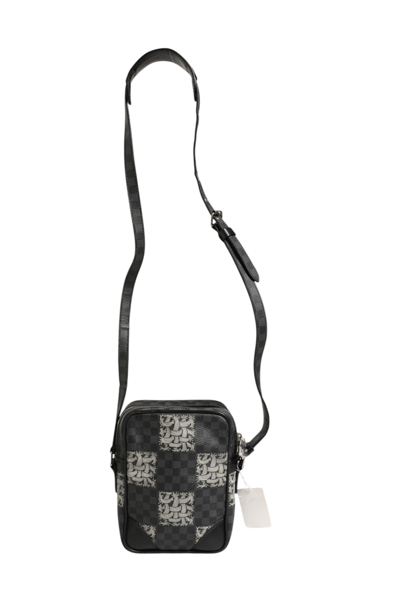 Sac à bandoulière Louis Vuitton Black Damier Graphite Toile Amazon Christopher Nemeth