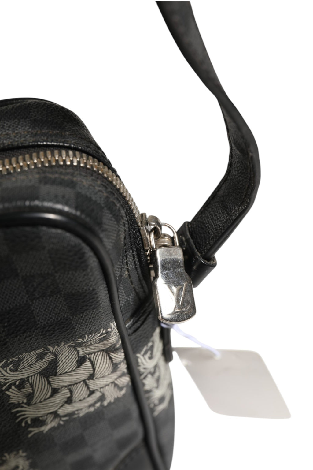 Sac à bandoulière Louis Vuitton Black Damier Graphite Toile Amazon Christopher Nemeth