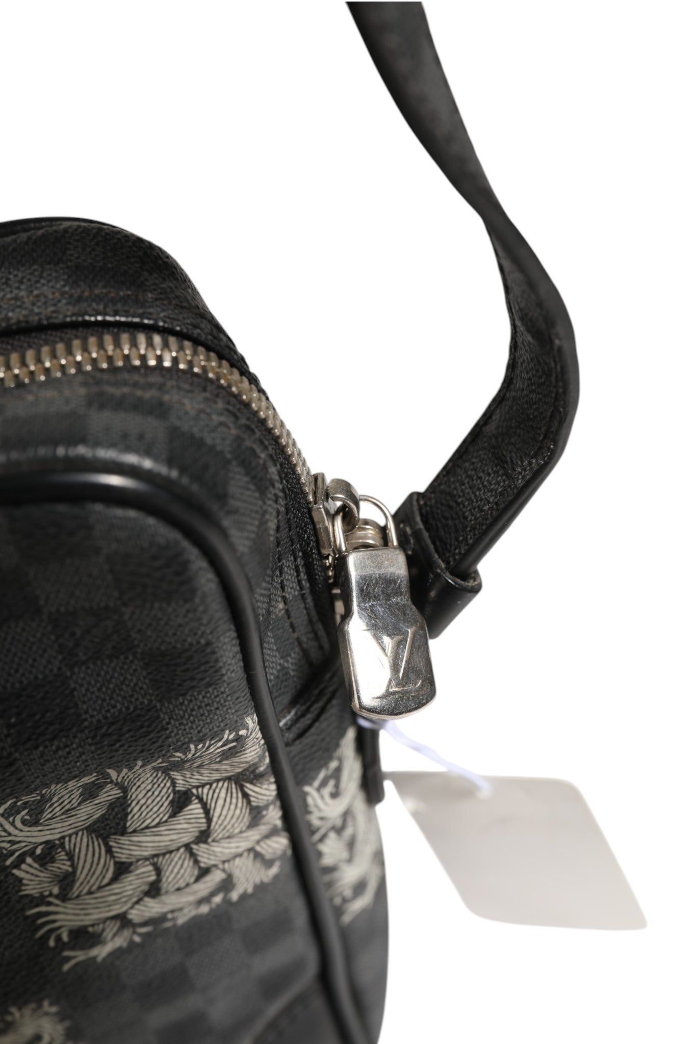 Sac à bandoulière Louis Vuitton Black Damier Graphite Toile Amazon Christopher Nemeth