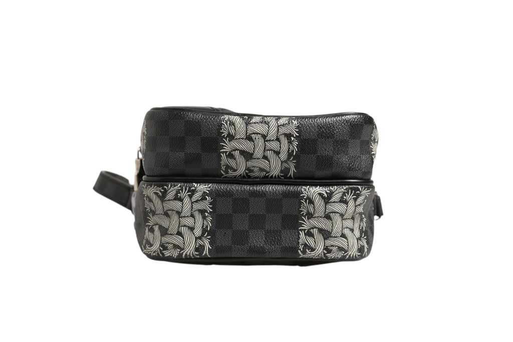 Sac à bandoulière Louis Vuitton Black Damier Graphite Toile Amazon Christopher Nemeth