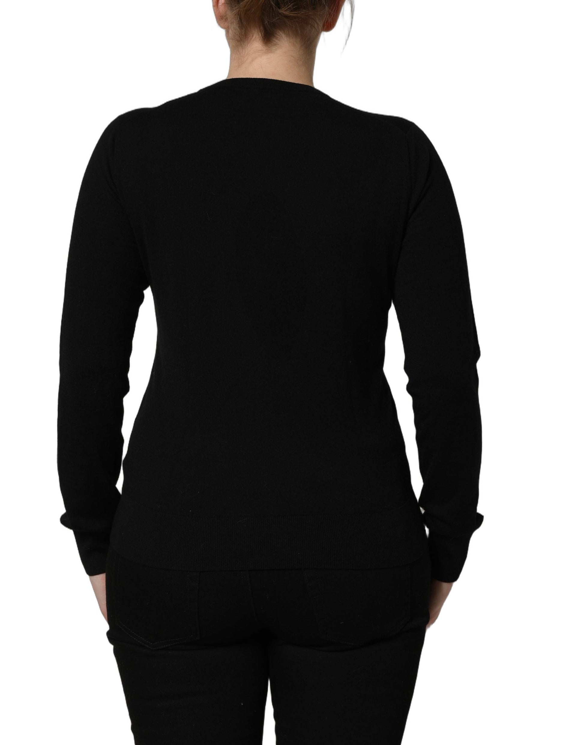 Dolce & Gabbana Black Sweatshirt for Women side view
