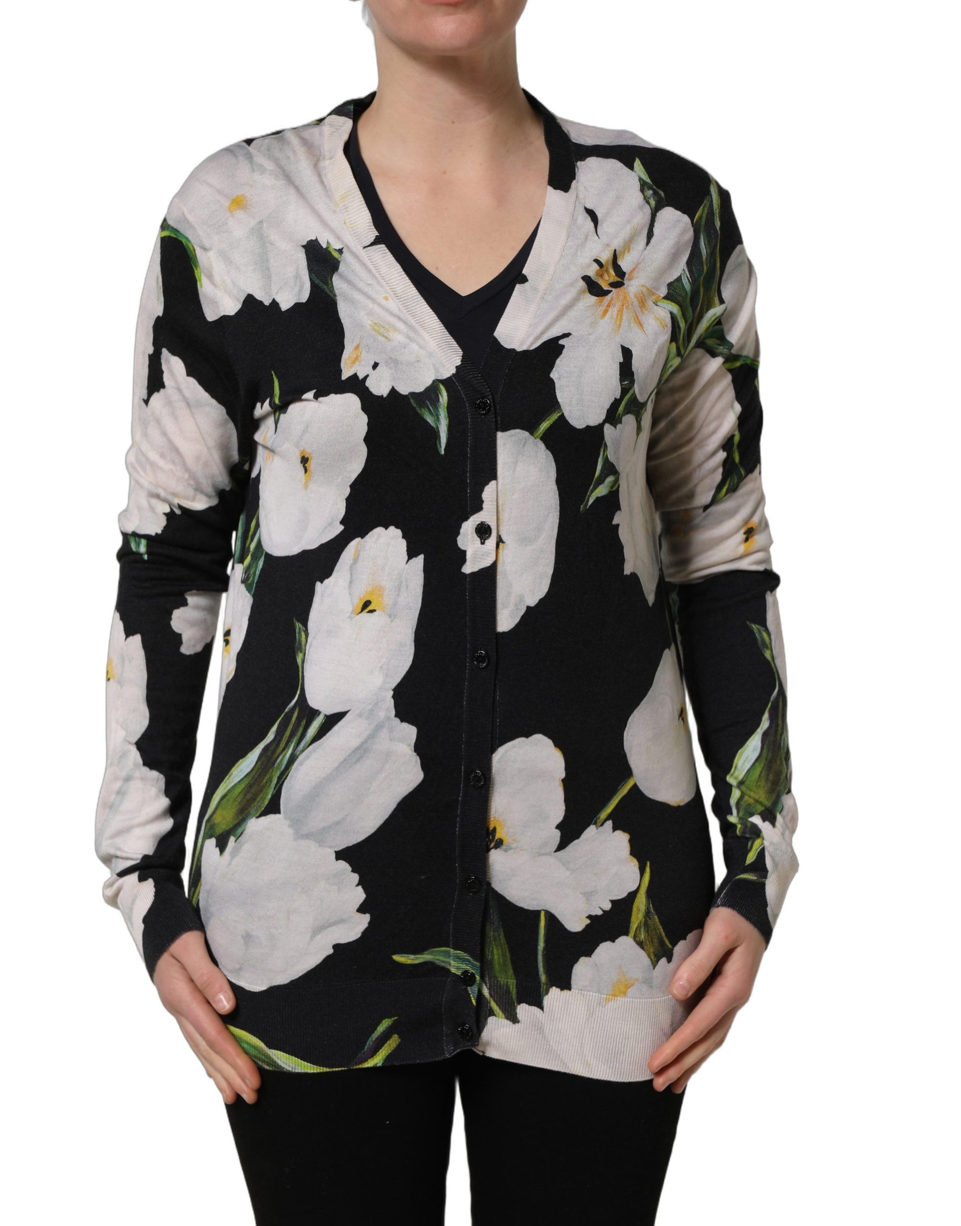 Dolce & Gabbana Black Cardigan for Women alternate view