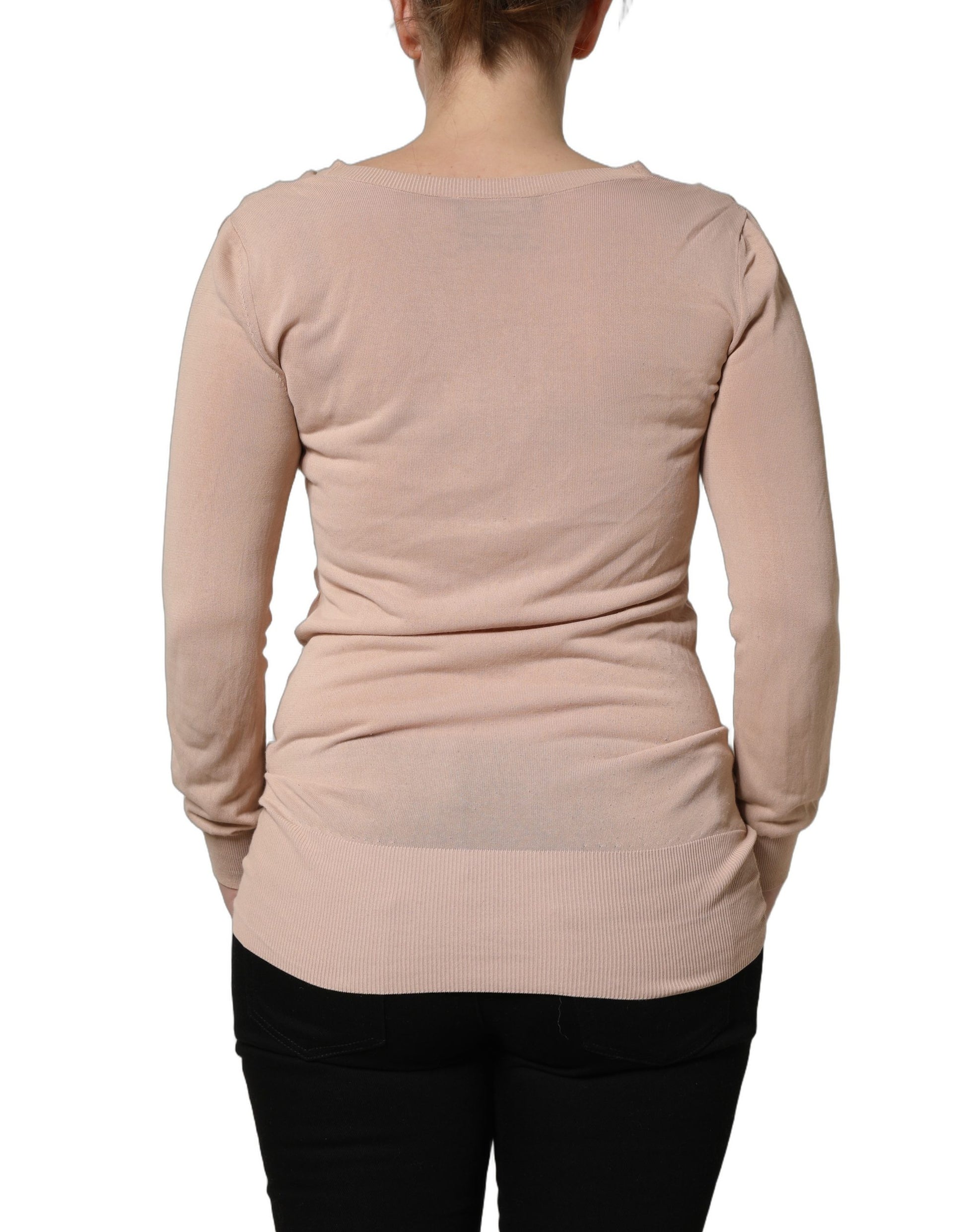 Dolce & Gabbana Beige Sweatshirt for Women side view