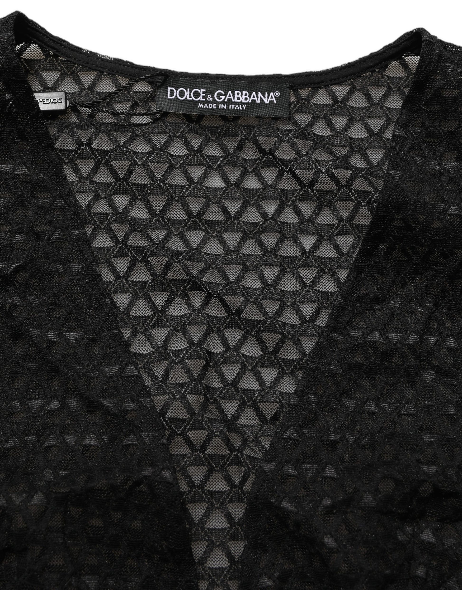 Dolce & Gabbana Black Long Sleeve T-Shirt for Women additional view