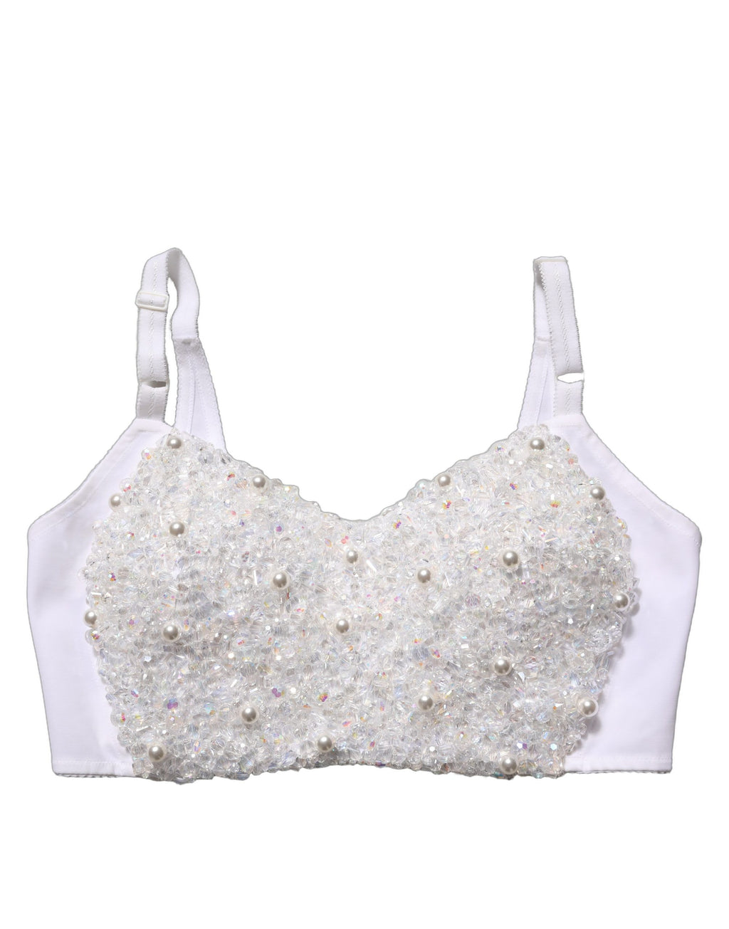 Dolce & Gabbana White Sleeveless T-Shirt for Women additional view