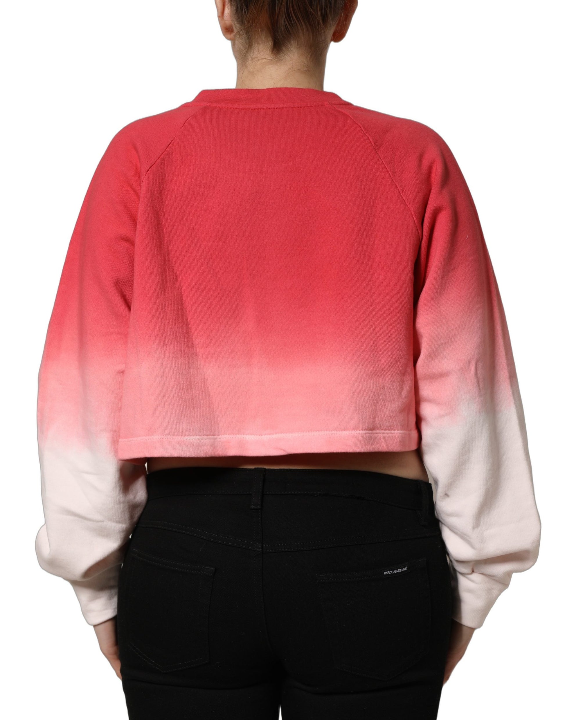 Dolce & Gabbana Multicolor Long Sleeve T-Shirt for Women side view