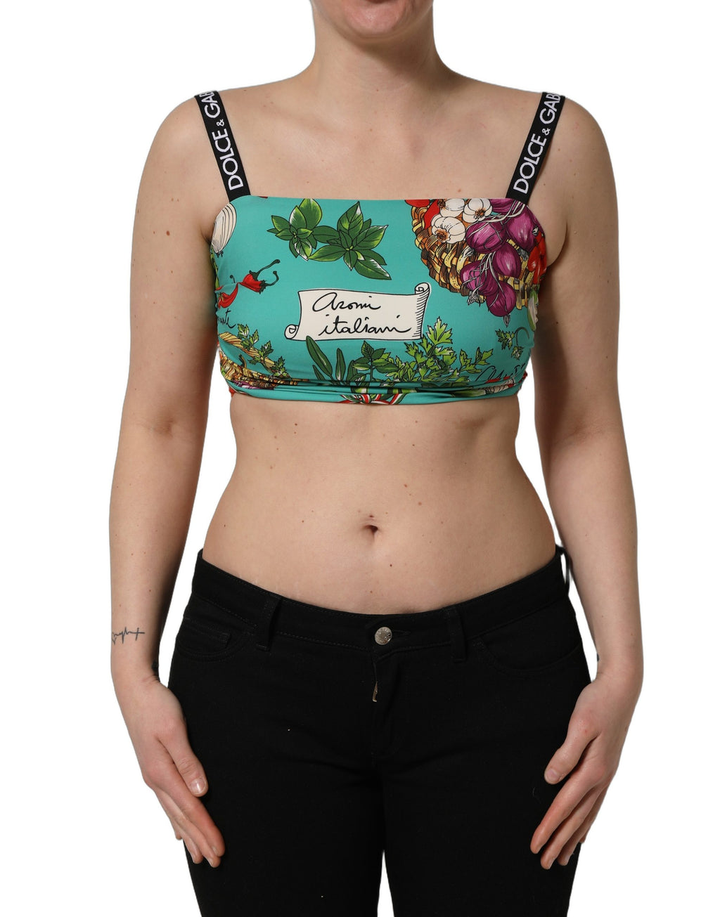 Dolce & Gabbana Blue Tank Tops T for Women alternate view