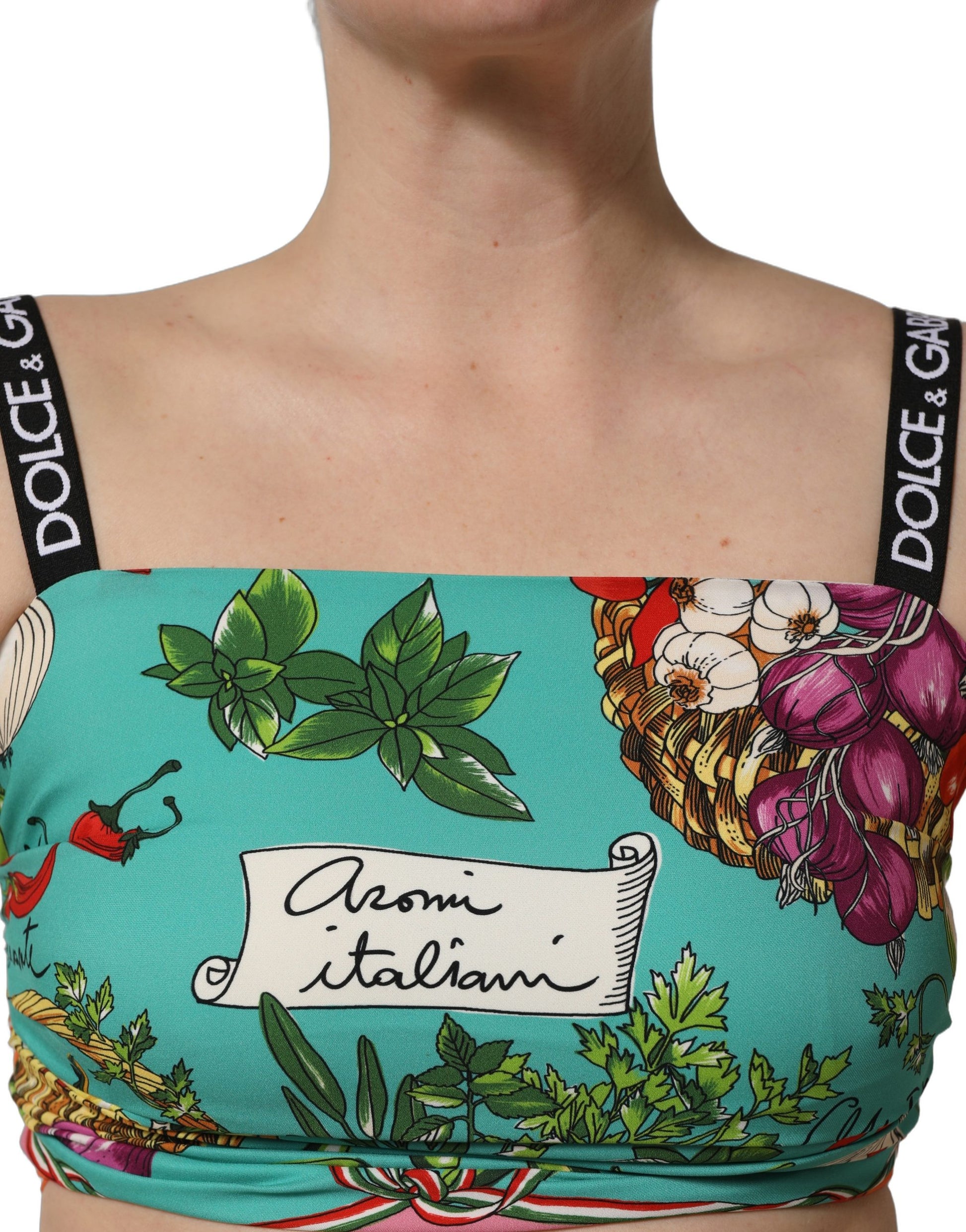 Dolce & Gabbana Blue Tank Tops T for Women additional view