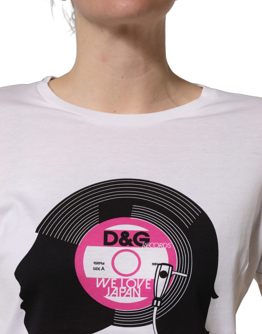 Dolce & Gabbana White T-Shirt for Women additional view