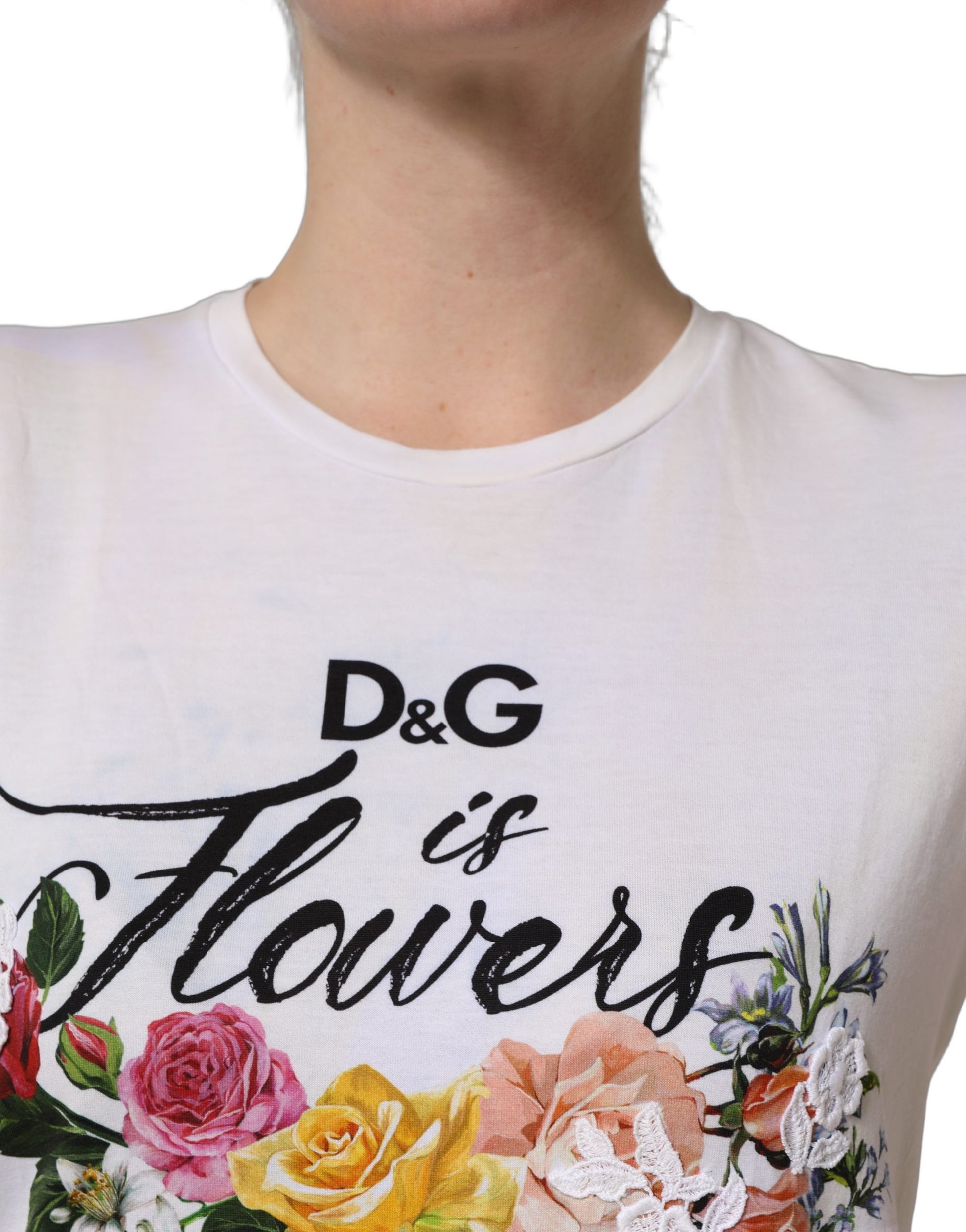 Dolce & Gabbana White T-Shirt for Women additional view