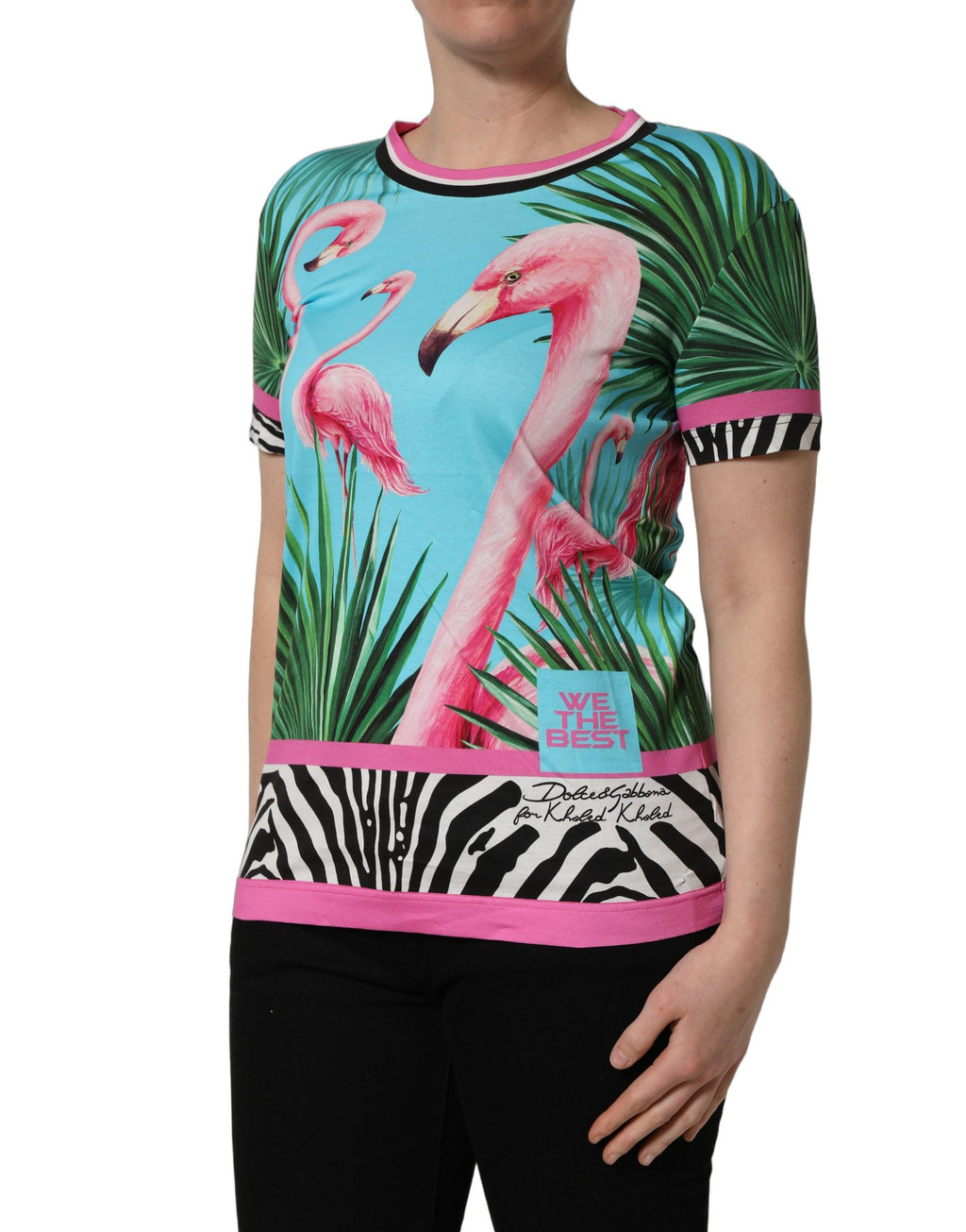 Dolce & Gabbana Multicolor T-Shirt for Women detail view
