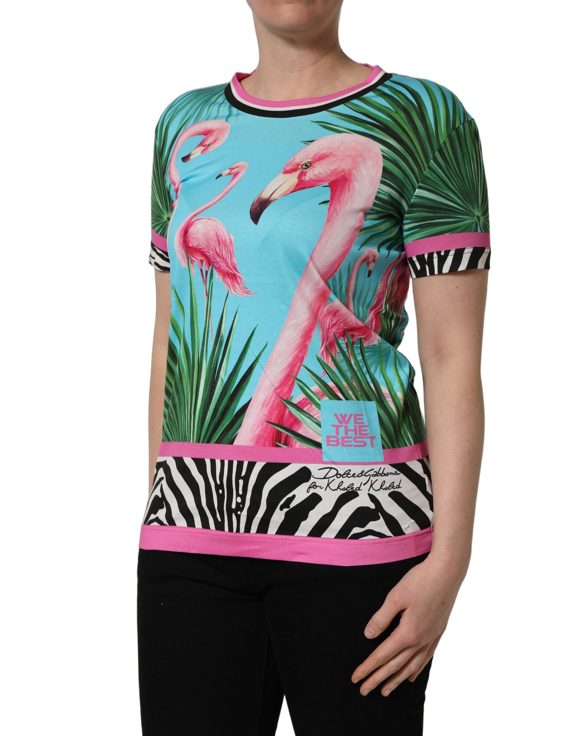 Dolce & Gabbana Multicolor T-Shirt for Women detail view