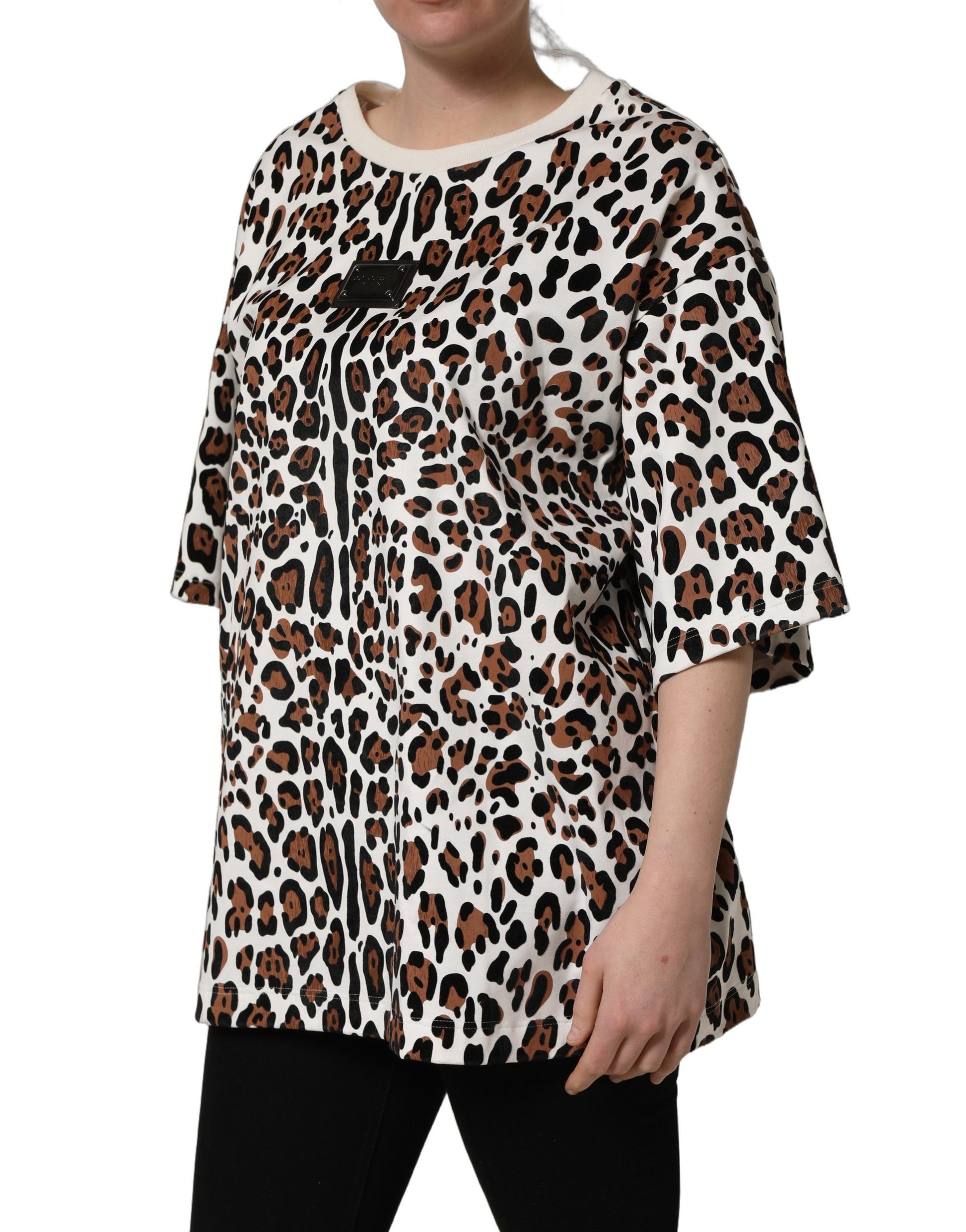 Dolce & Gabbana Multicolor T-Shirt for Women detail view