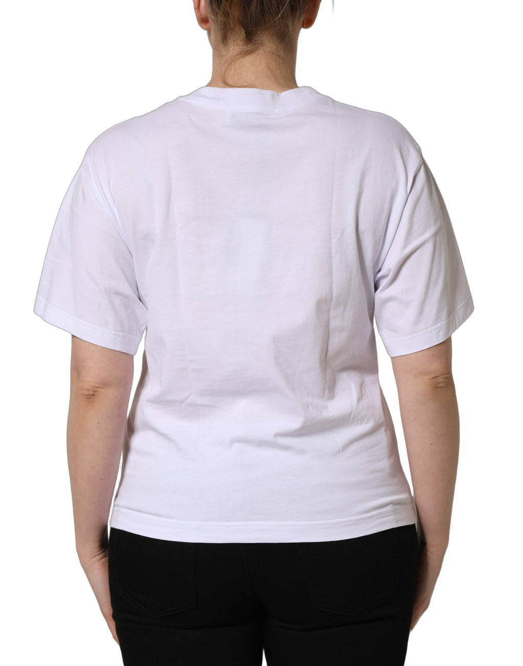 Dolce & Gabbana White T-Shirt for Women side view