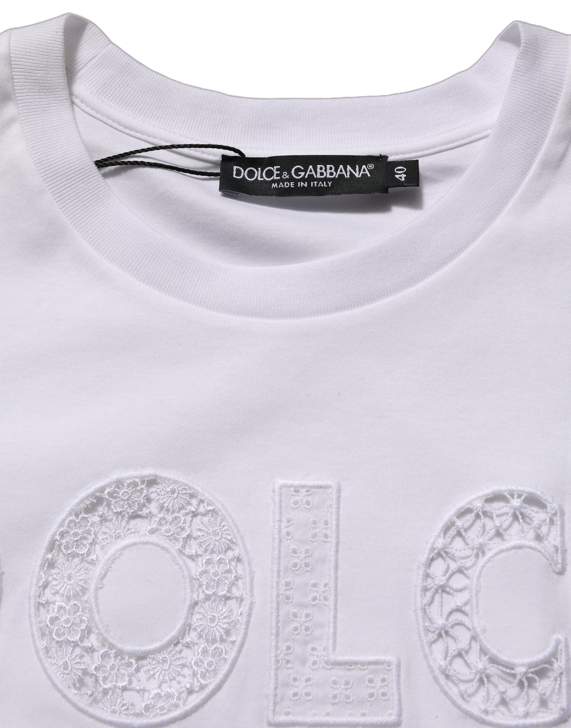 Dolce & Gabbana White T-Shirt for Women additional view