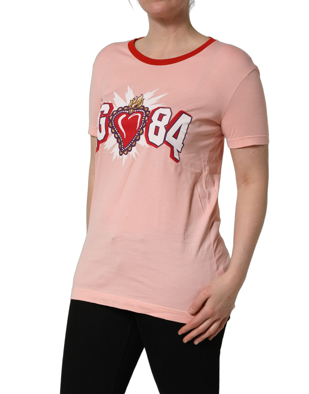 Dolce & Gabbana Pink T-Shirt for Women detail view