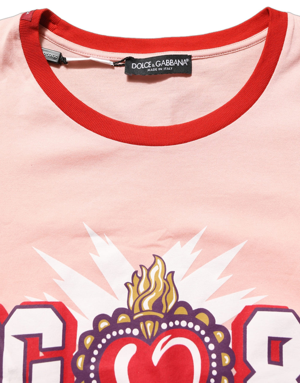 Dolce & Gabbana Pink T-Shirt for Women additional view