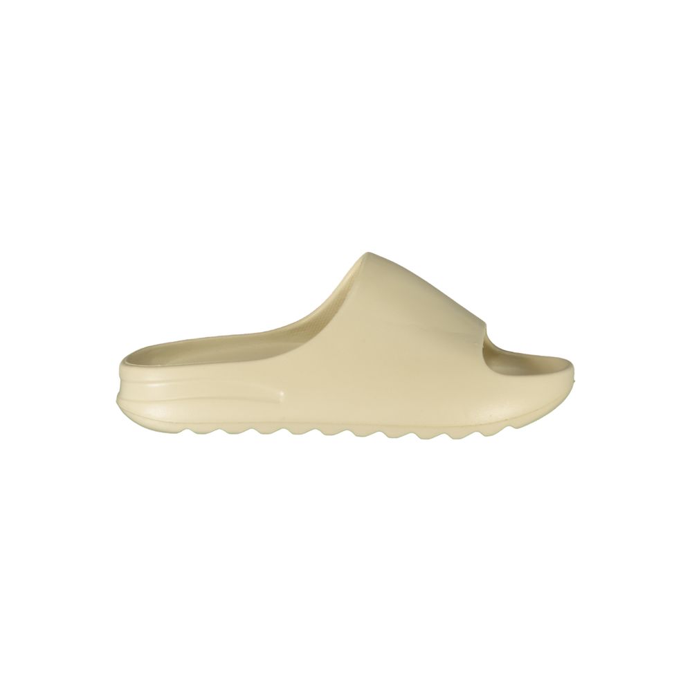 Pantoufles pour femme en polyuréthane beige Norway 1963