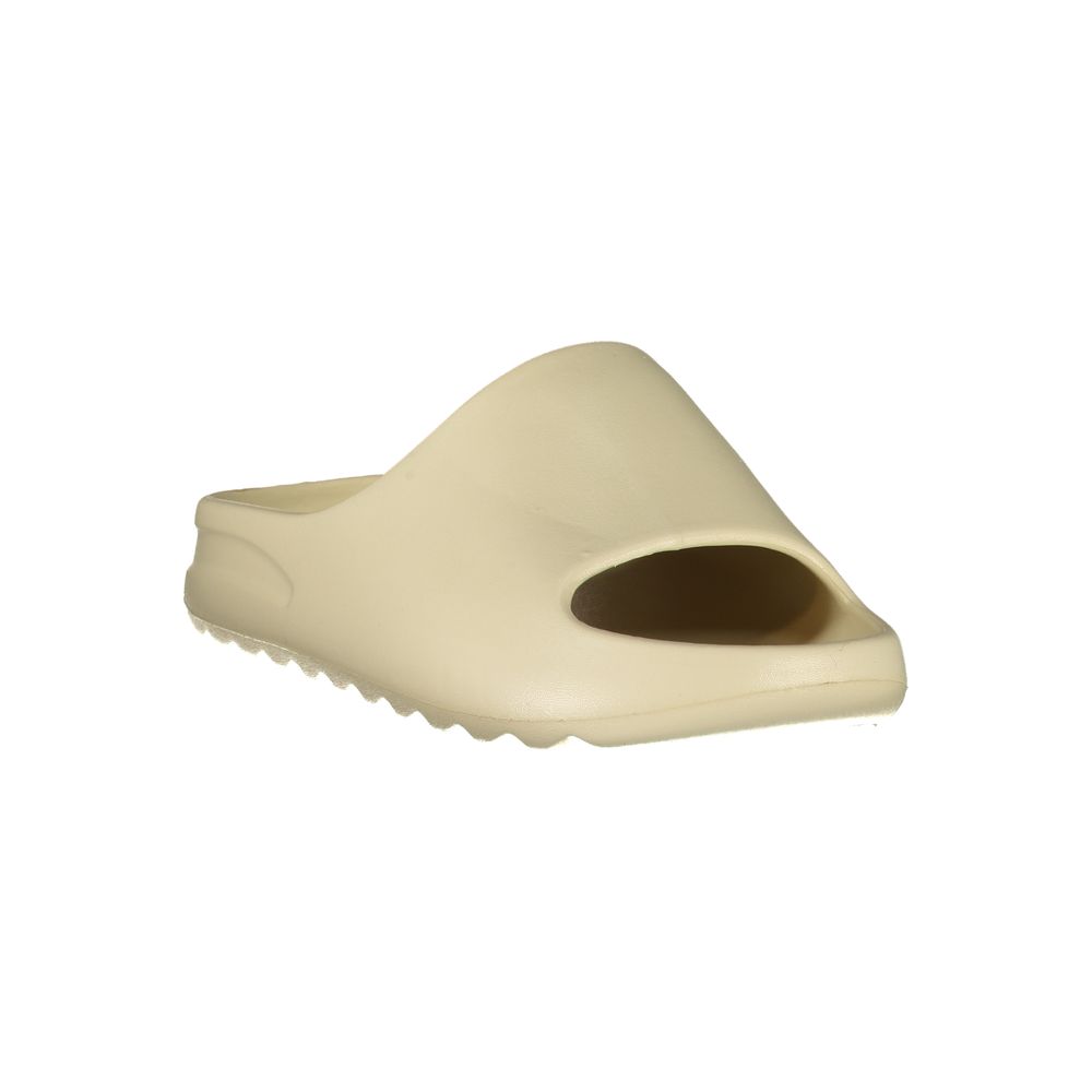 Pantoufles pour femme en polyuréthane beige Norway 1963