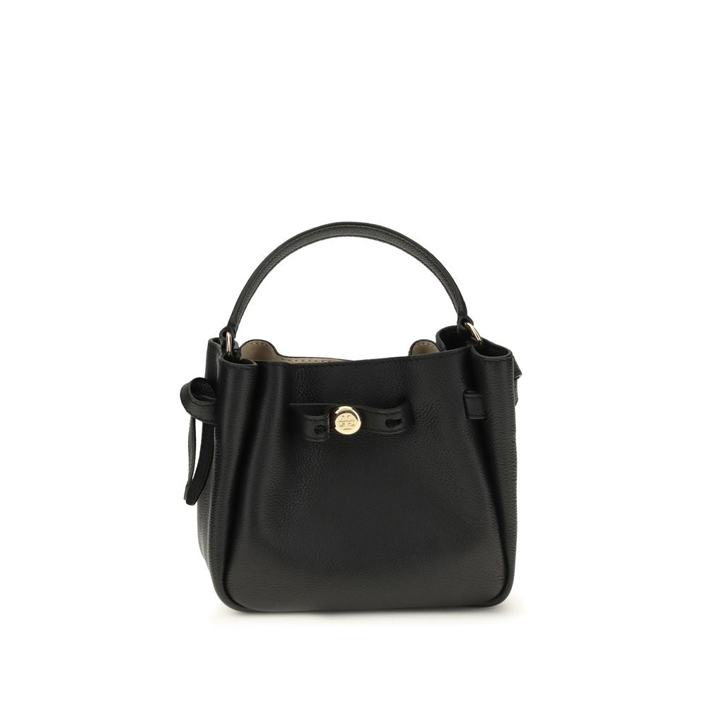 Sac à bandoulière Tory Burch en cuir de veau noir Bos Taurus