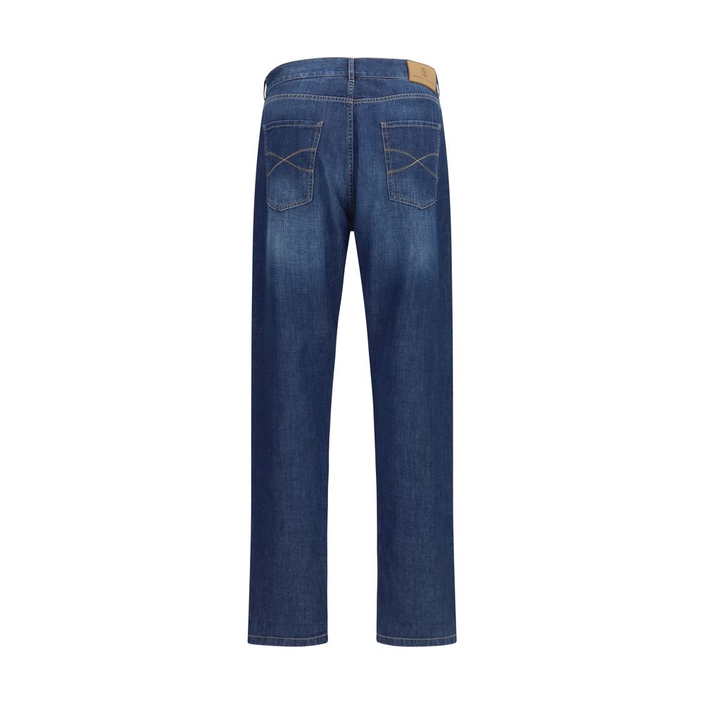 Brunello Cucinelli Blue Jeans for Men alternate view