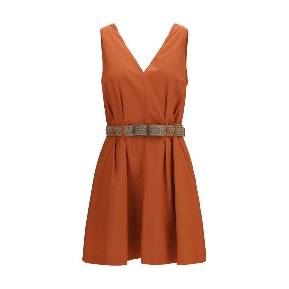 Brunello Cucinelli Orange Casual Dress for Women