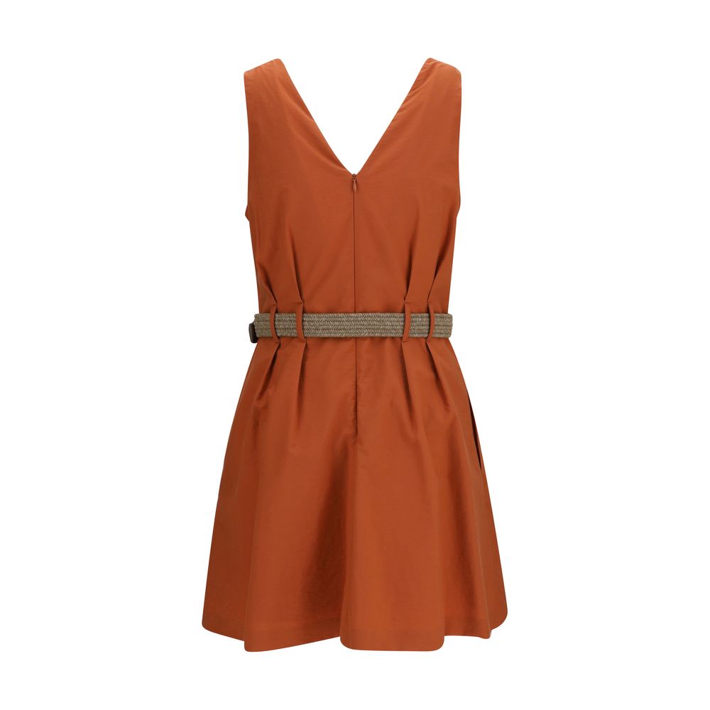 Brunello Cucinelli Orange Casual Dress for Women alternate view