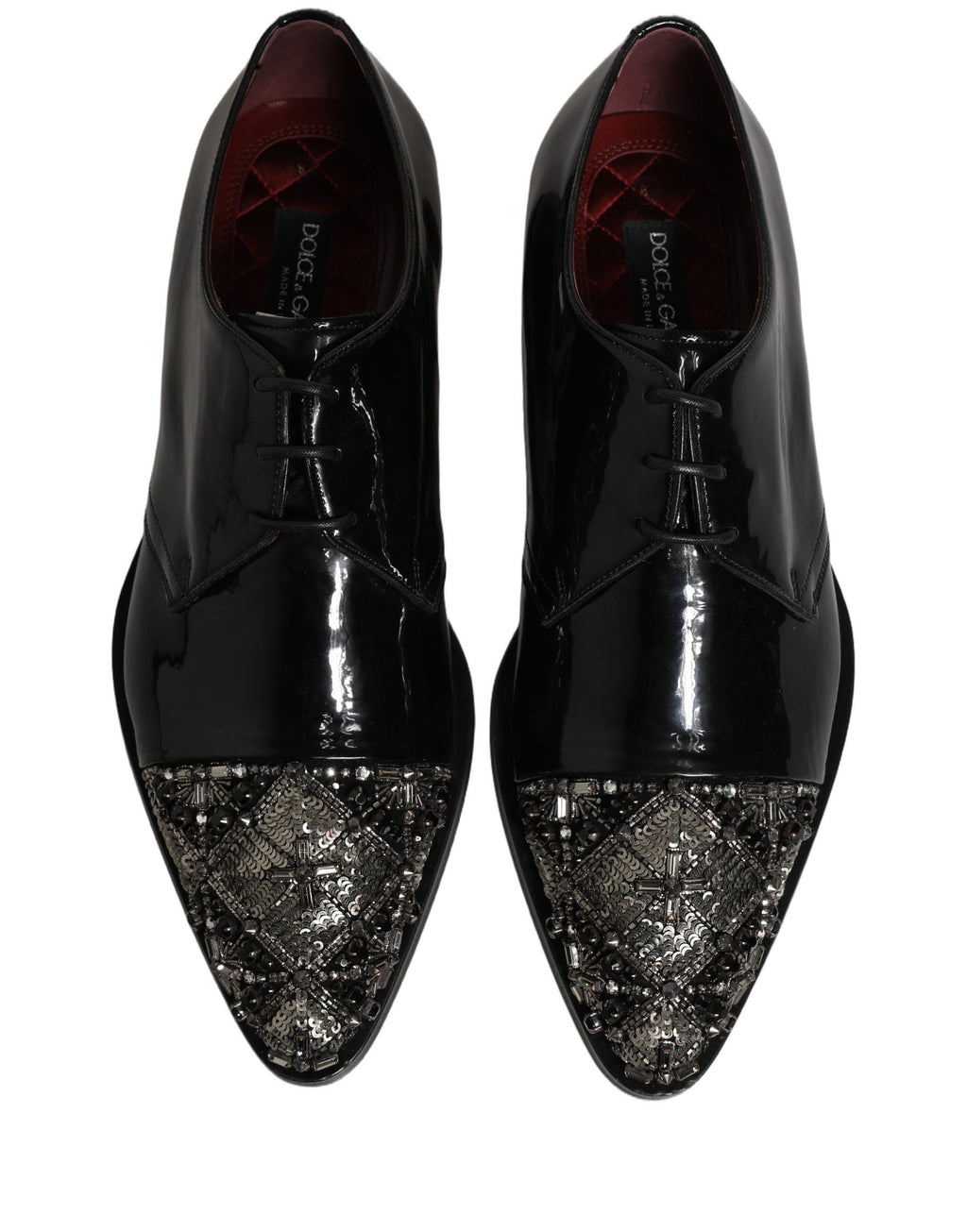 Dolce & Gabbana Black Oxfords And Derbies for Men side view
