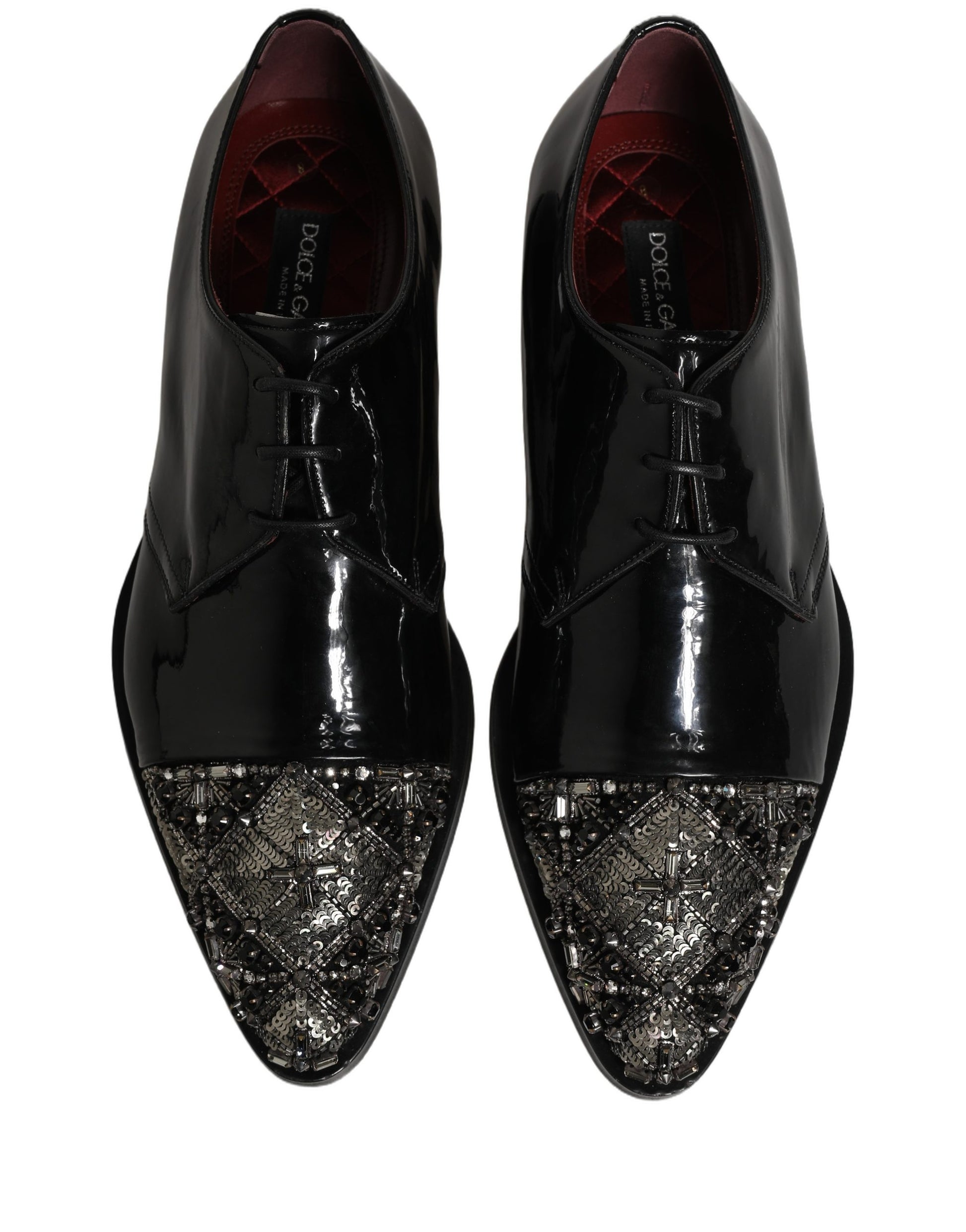 Dolce & Gabbana Black Oxfords And Derbies for Men side view