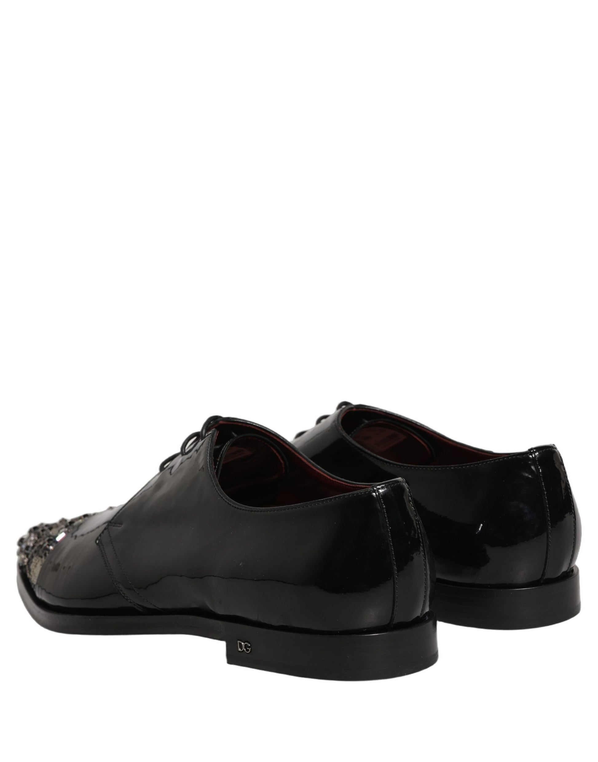 Chaussures de ville Dolce & Gabbana Derby noires ornées