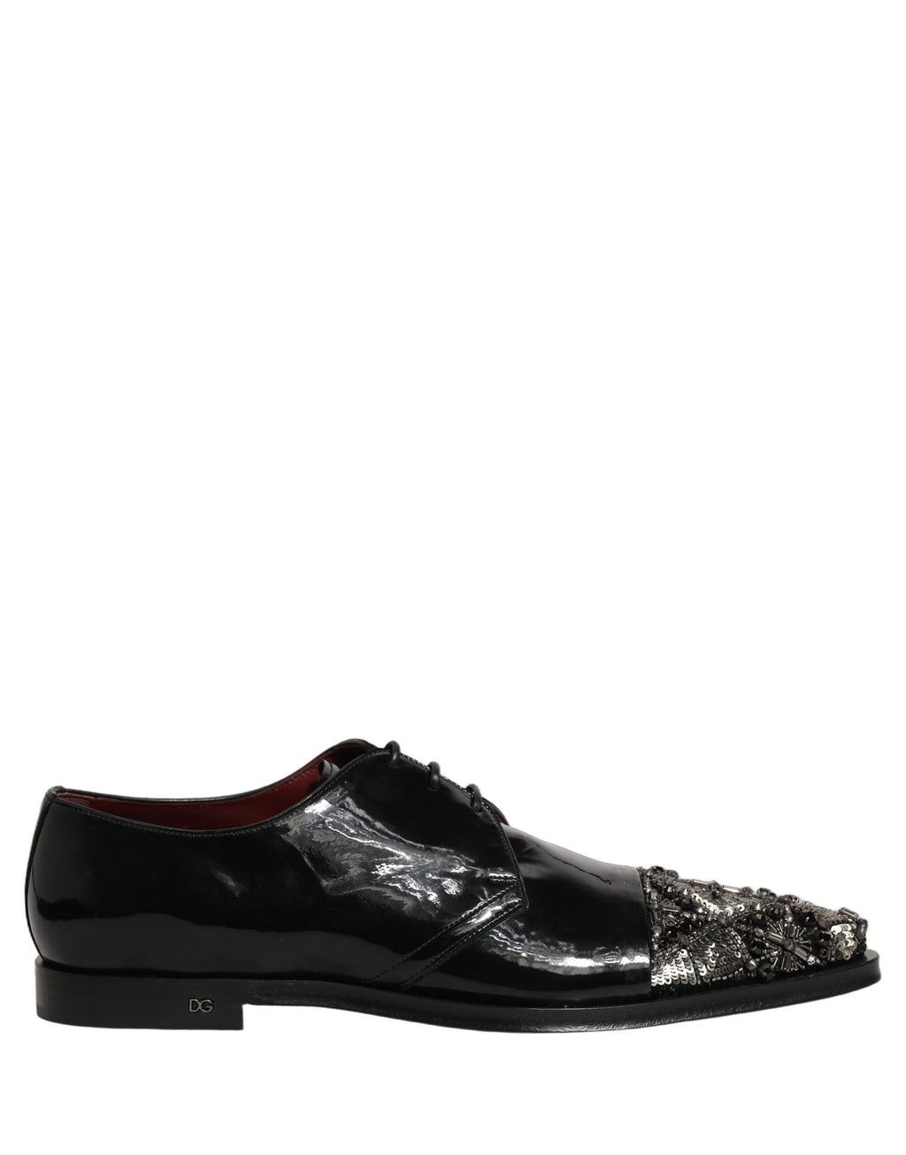 Chaussures de ville Dolce & Gabbana Derby noires ornées
