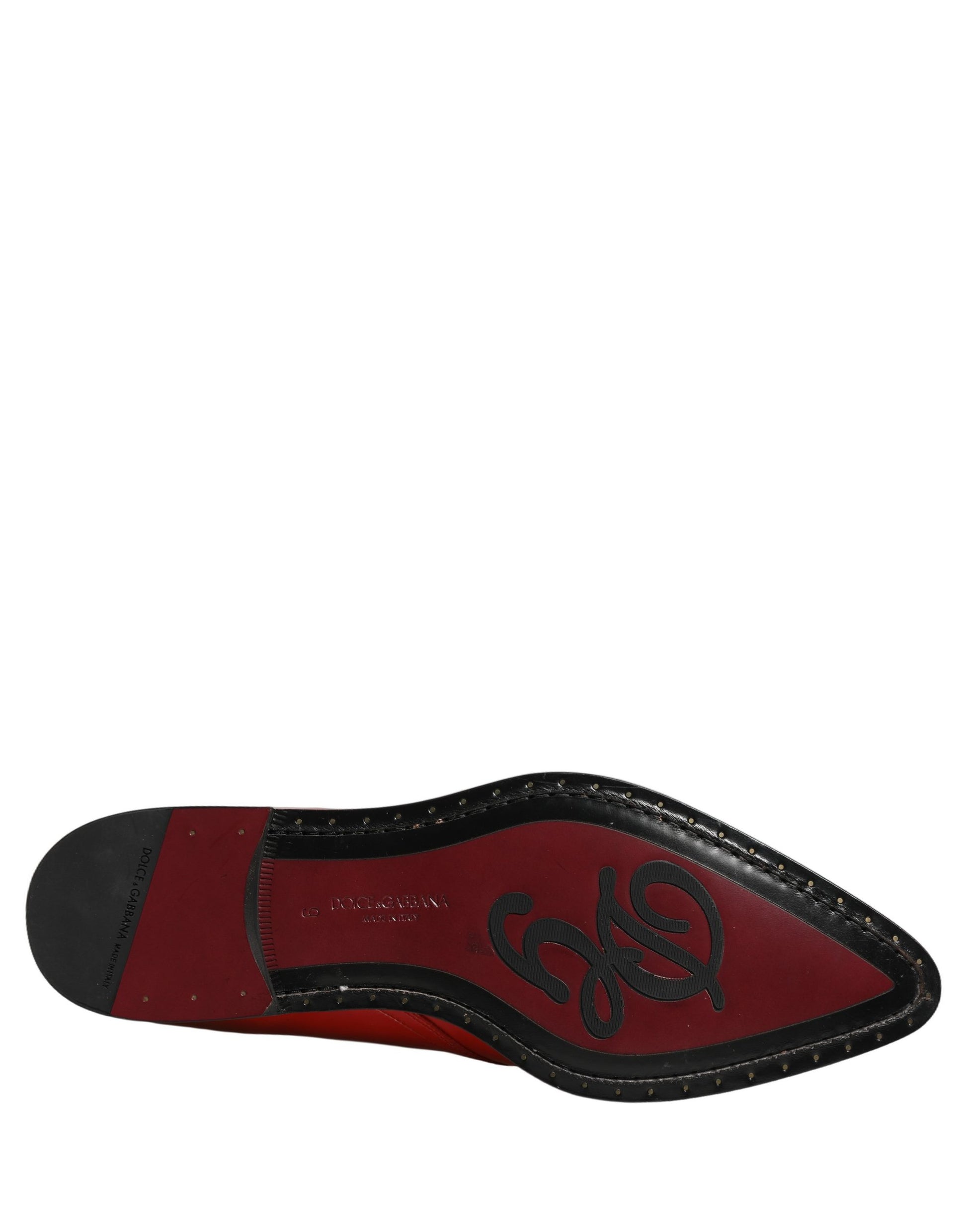 Dolce & Gabbana Red Oxfords And Derbies for Men additional view