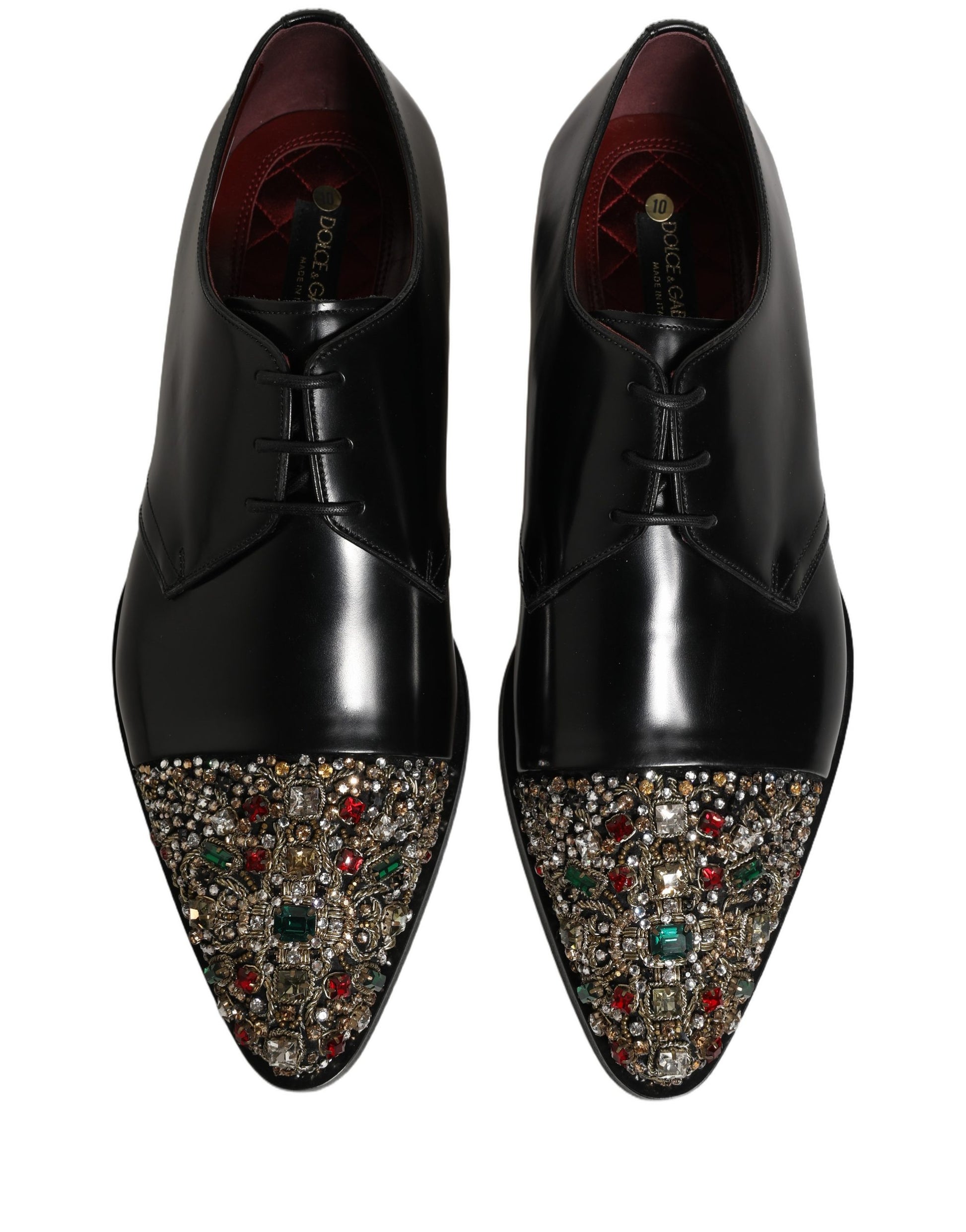Dolce & Gabbana Black Oxfords And Derbies for Men side view