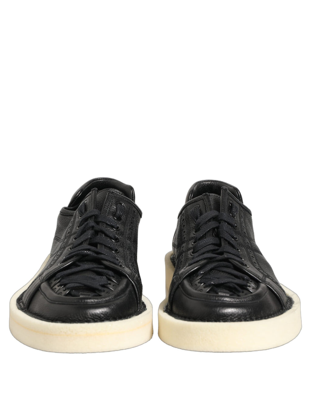 Dolce & Gabbana Black Low Top Sneakers for Men detail view