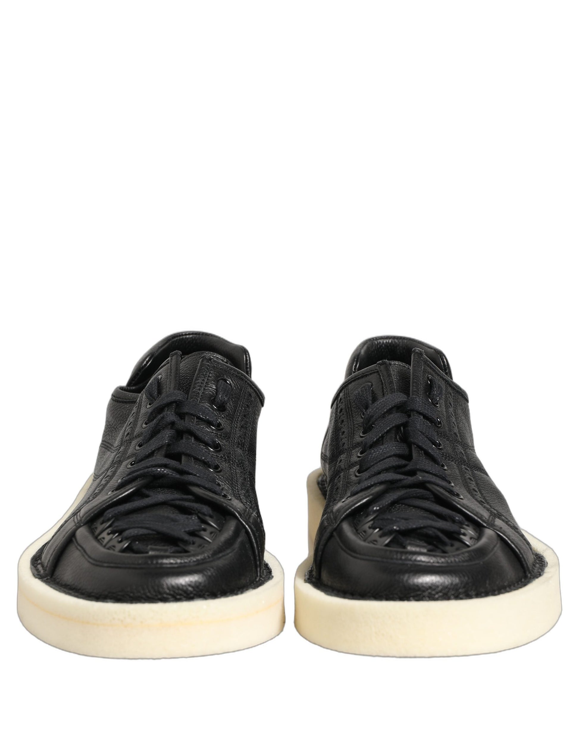 Dolce & Gabbana Black Low Top Sneakers for Men detail view