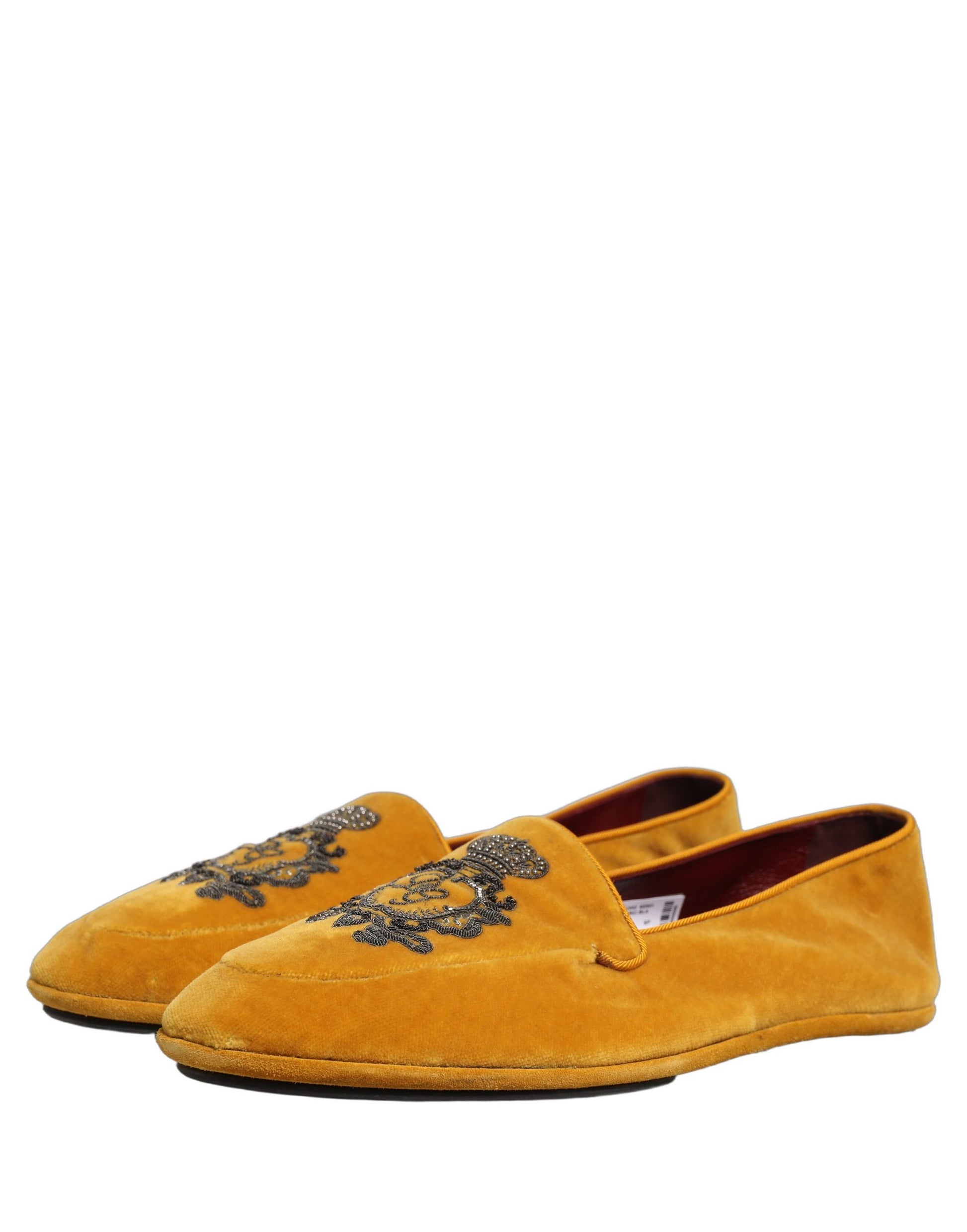 Dolce & Gabbana Black Slip On Loafers for Men additional view