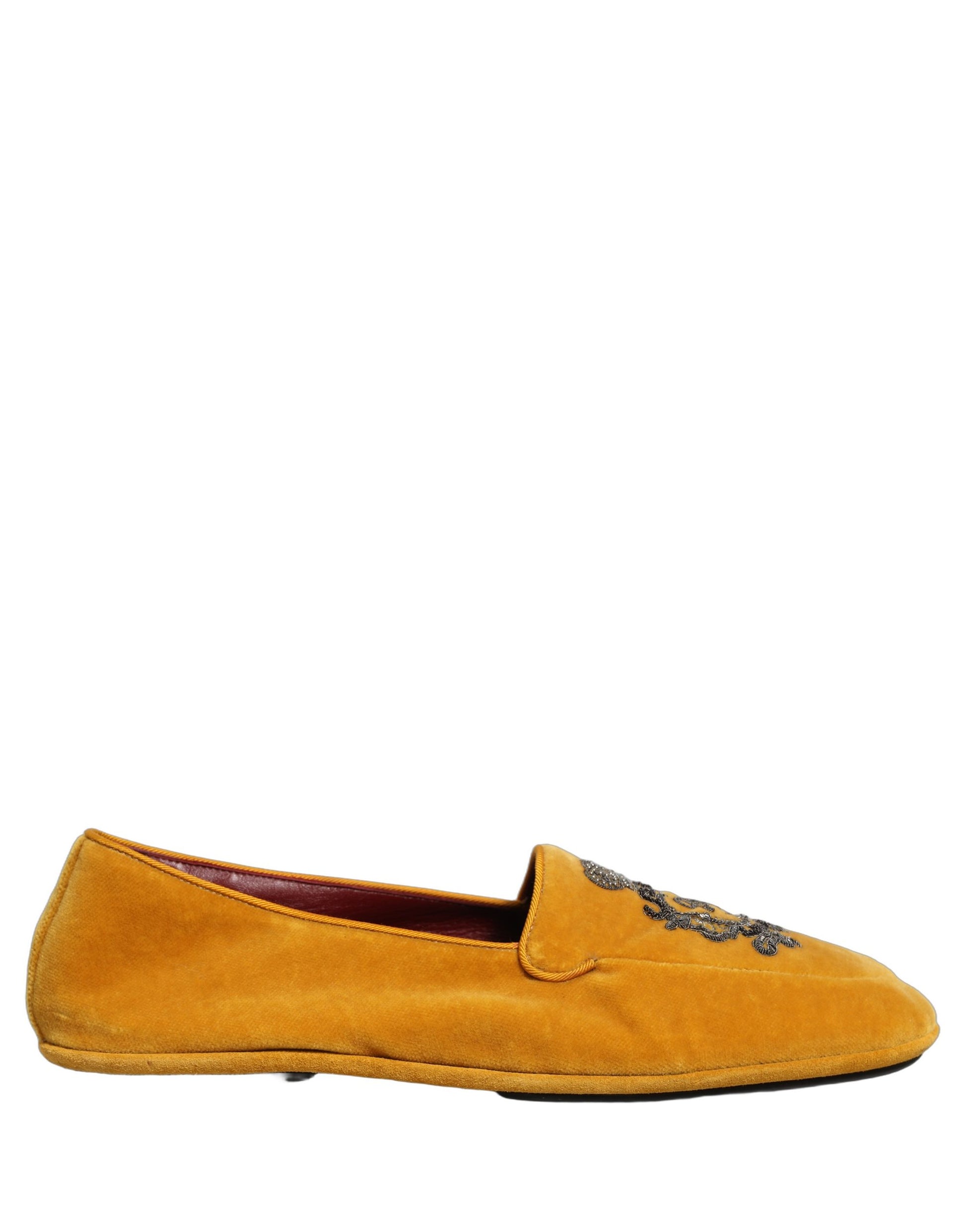 Dolce & Gabbana Black Slip On Loafers for Men alternate view