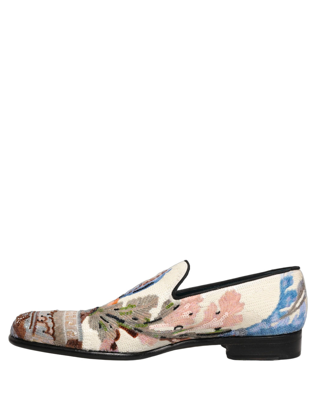 Dolce & Gabbana Multicolor Slip On Loafers for Men additional view
