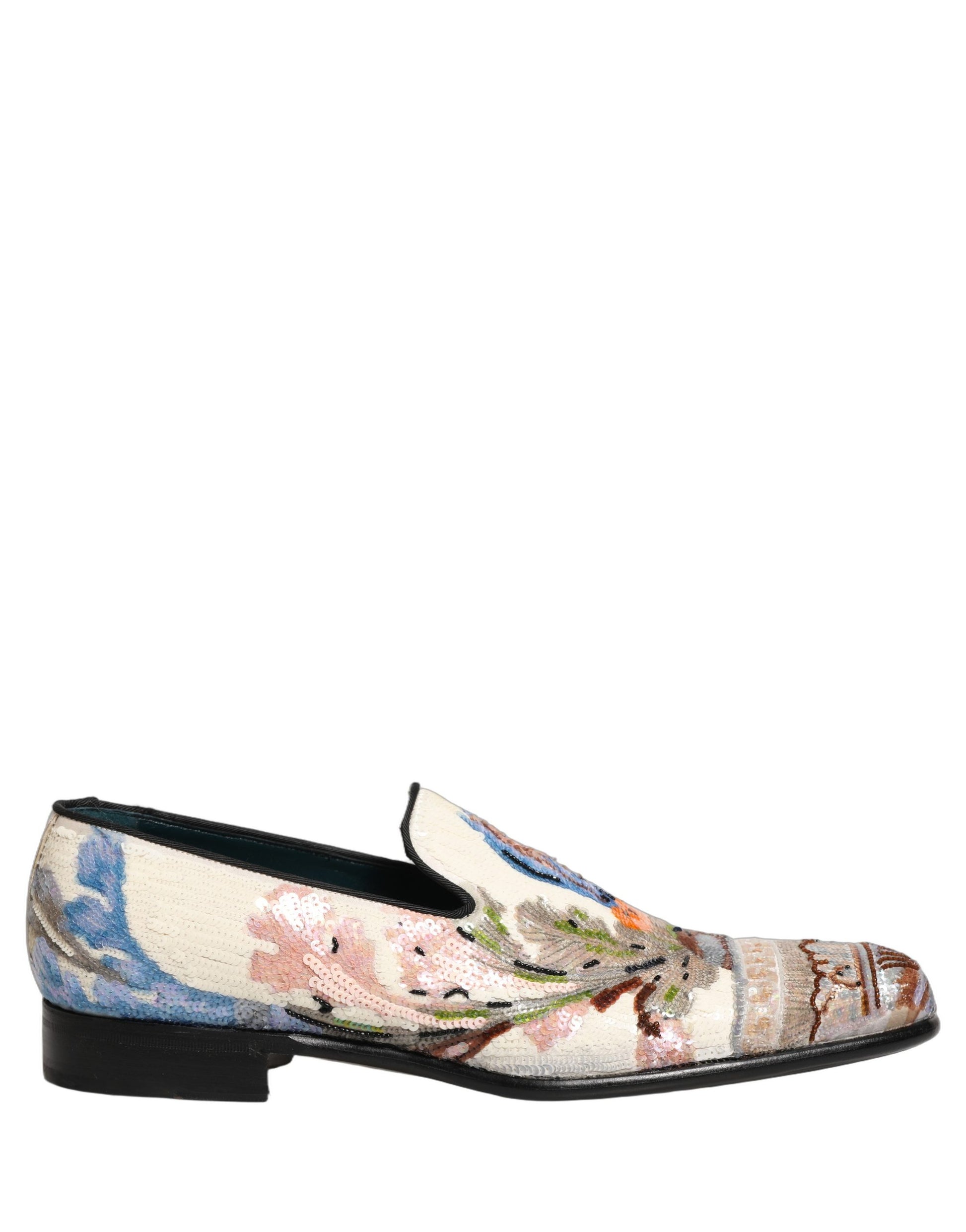 Dolce & Gabbana Multicolor Slip On Loafers for Men