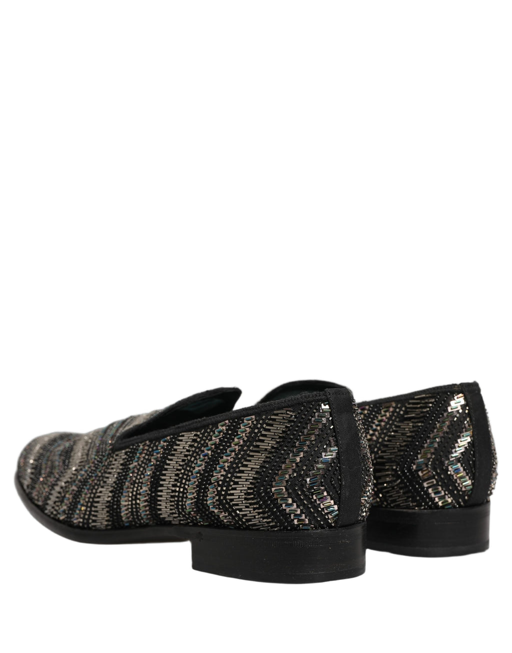 Dolce & Gabbana Black Slip On Loafers for Men additional view